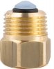 Zawór odcinający odpowietrznika, 1/2 GZ x 3/8 GW 77723